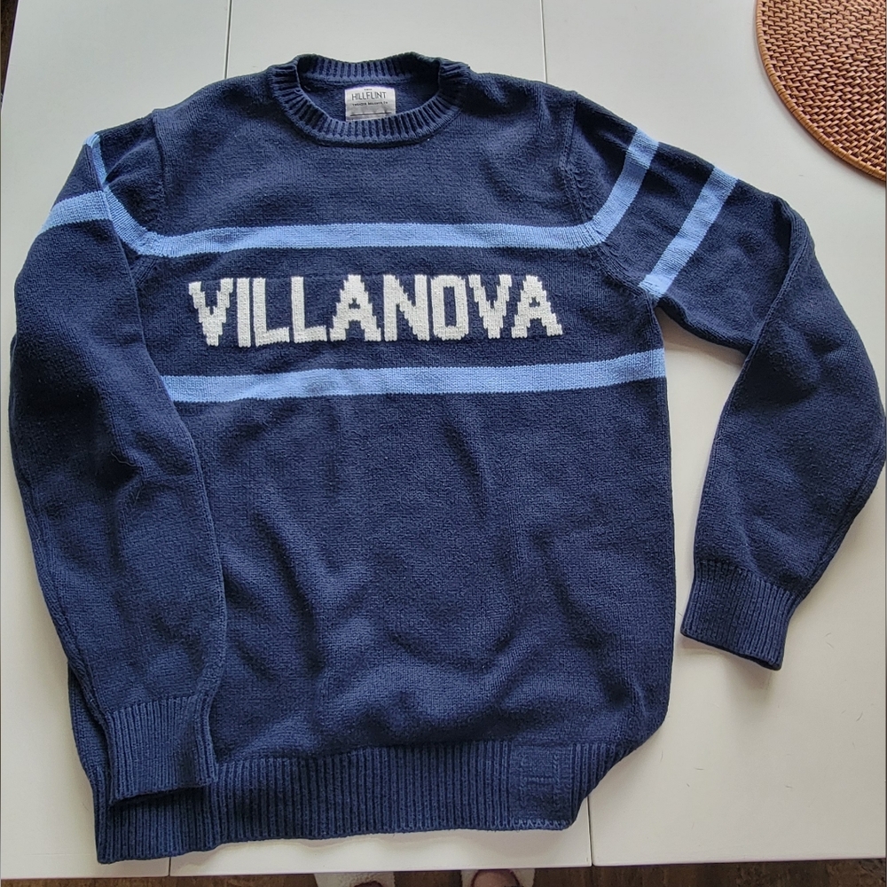 Villanova Navy Blue Sweater